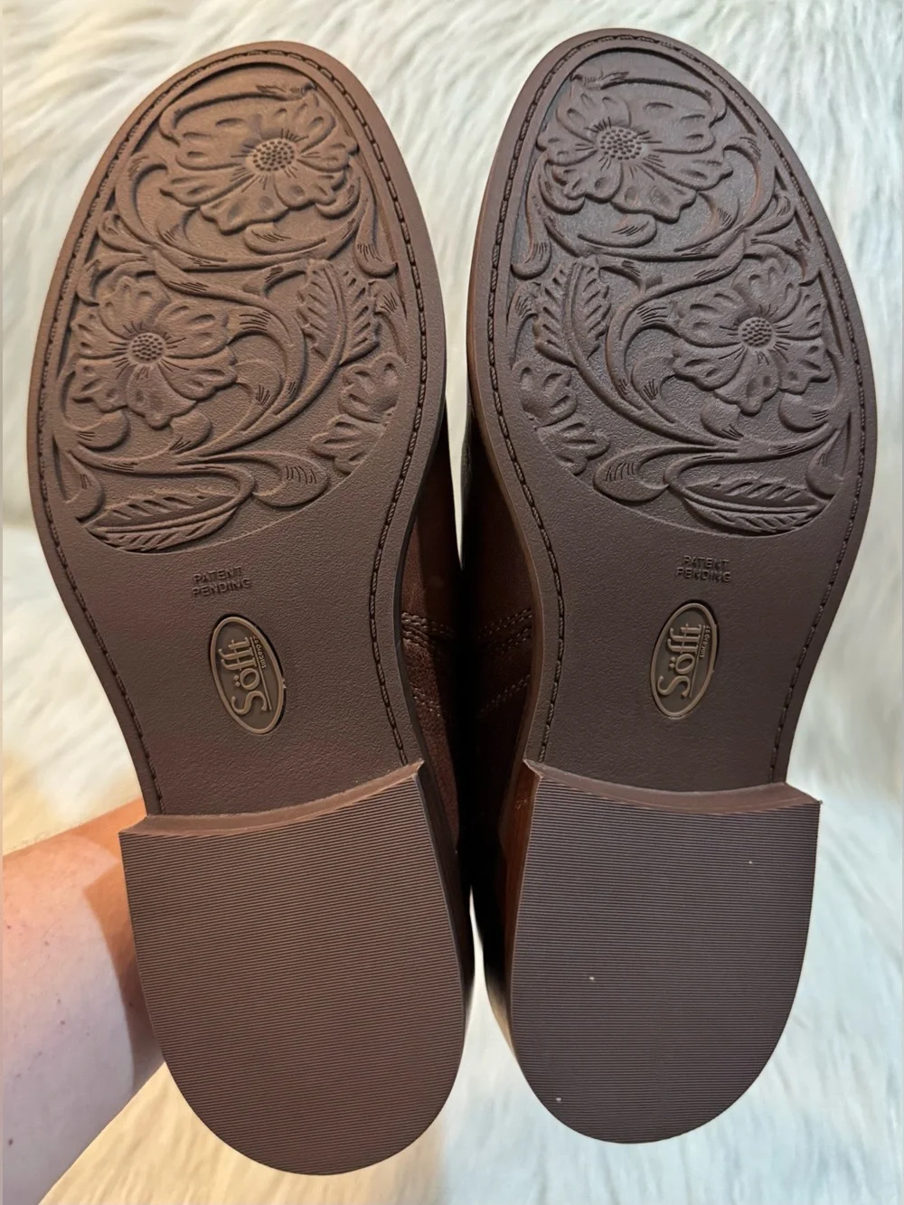 Sofft Naisbury II Slip-On Bootie Italian Leather Brown VERY COMFORTABLE SZ 8 NIB